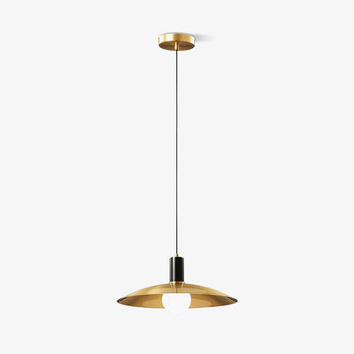 Thalora Brass & Glass Classic Pendant Lamp