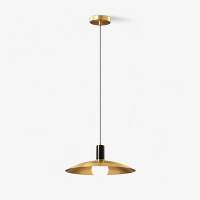 Thalora Brass & Glass Classic Pendant Lamp