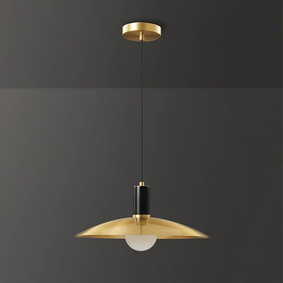 Thalora Brass & Glass Classic Pendant Lamp