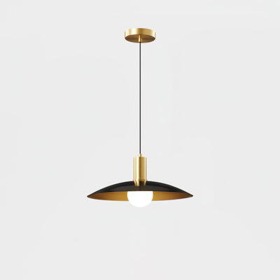 Thalora Brass & Glass Classic Pendant Lamp