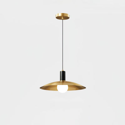 Thalora Brass & Glass Classic Pendant Lamp