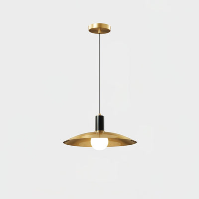 Thalora Brass & Glass Classic Pendant Lamp