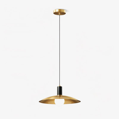 Thalora Brass & Glass Classic Pendant Lamp