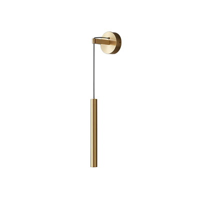 Loxley Modern Minimalist Line Brass Wall Light