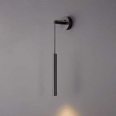 Loxley Modern Minimalist Line Brass Wall Light