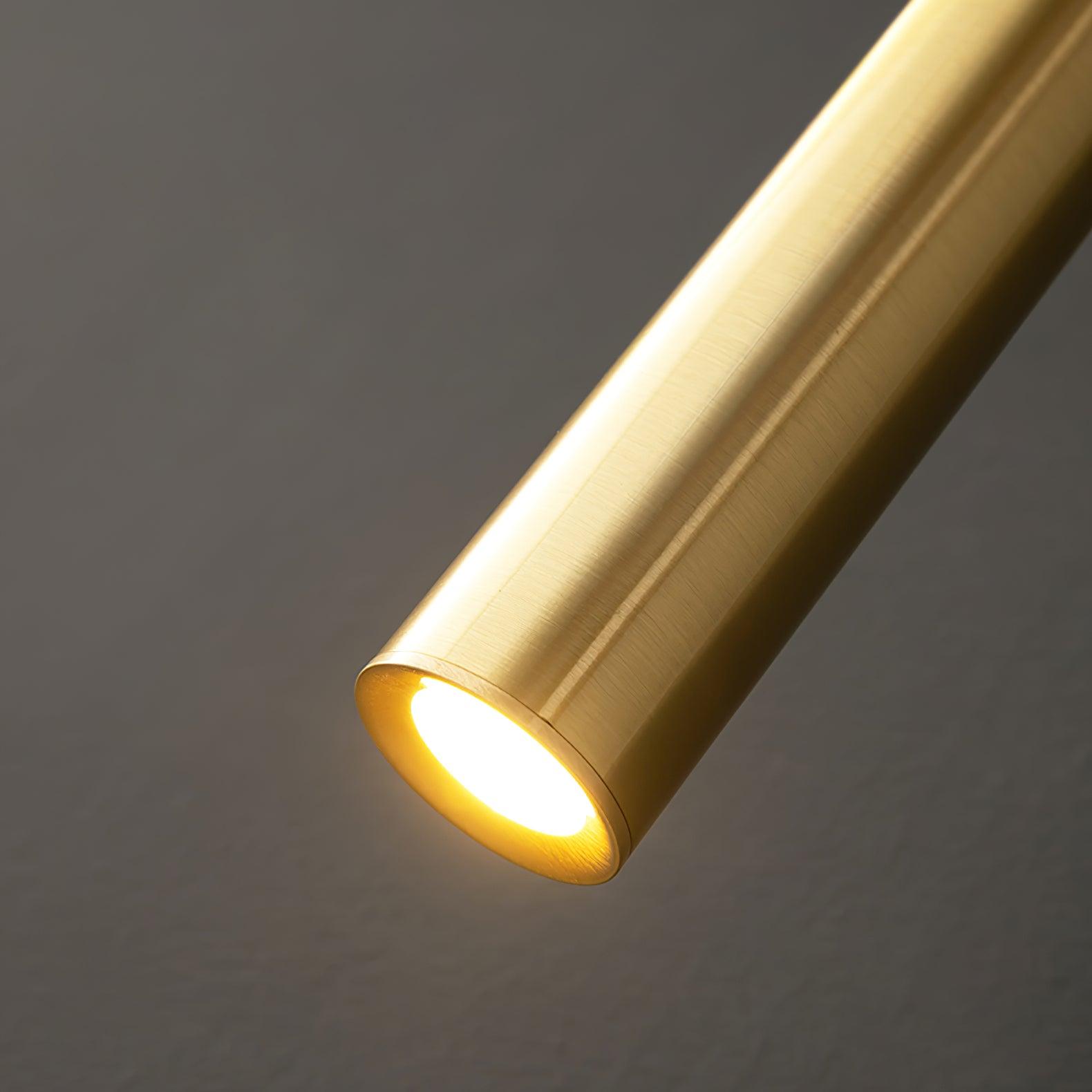 Loxley Modern Minimalist Line Brass Wall Light