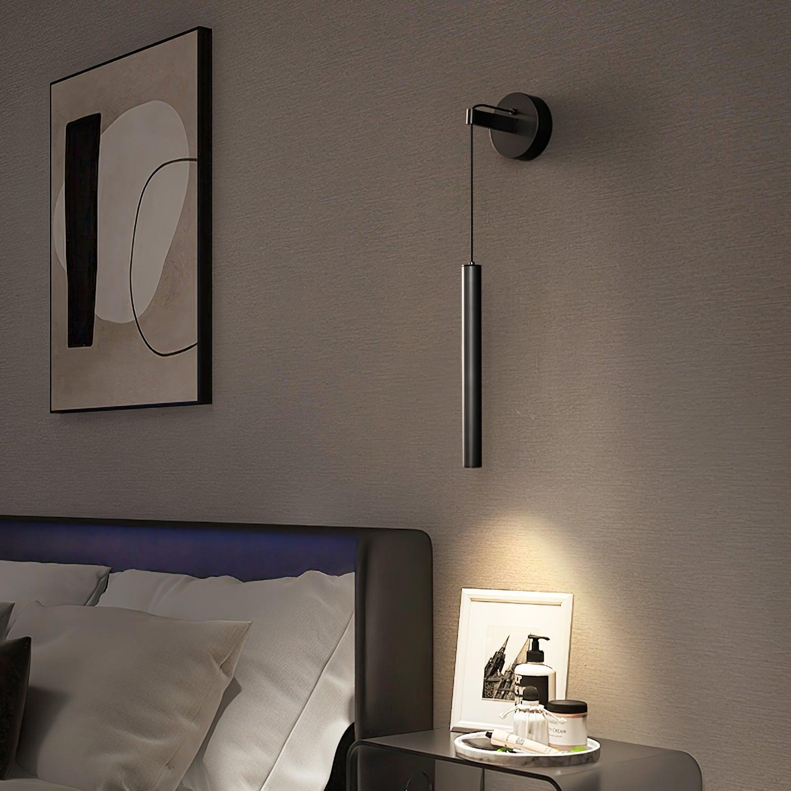 Loxley Modern Minimalist Line Brass Wall Light