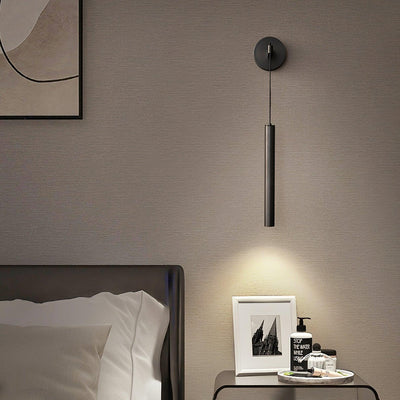 Loxley Modern Minimalist Line Brass Wall Light