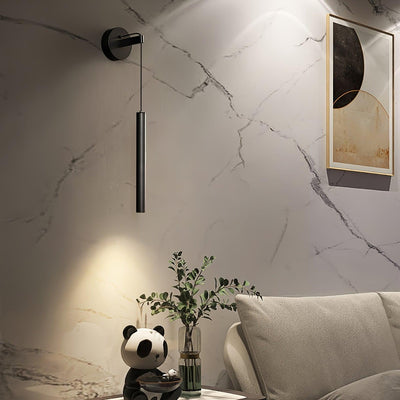 Loxley Modern Minimalist Line Brass Wall Light