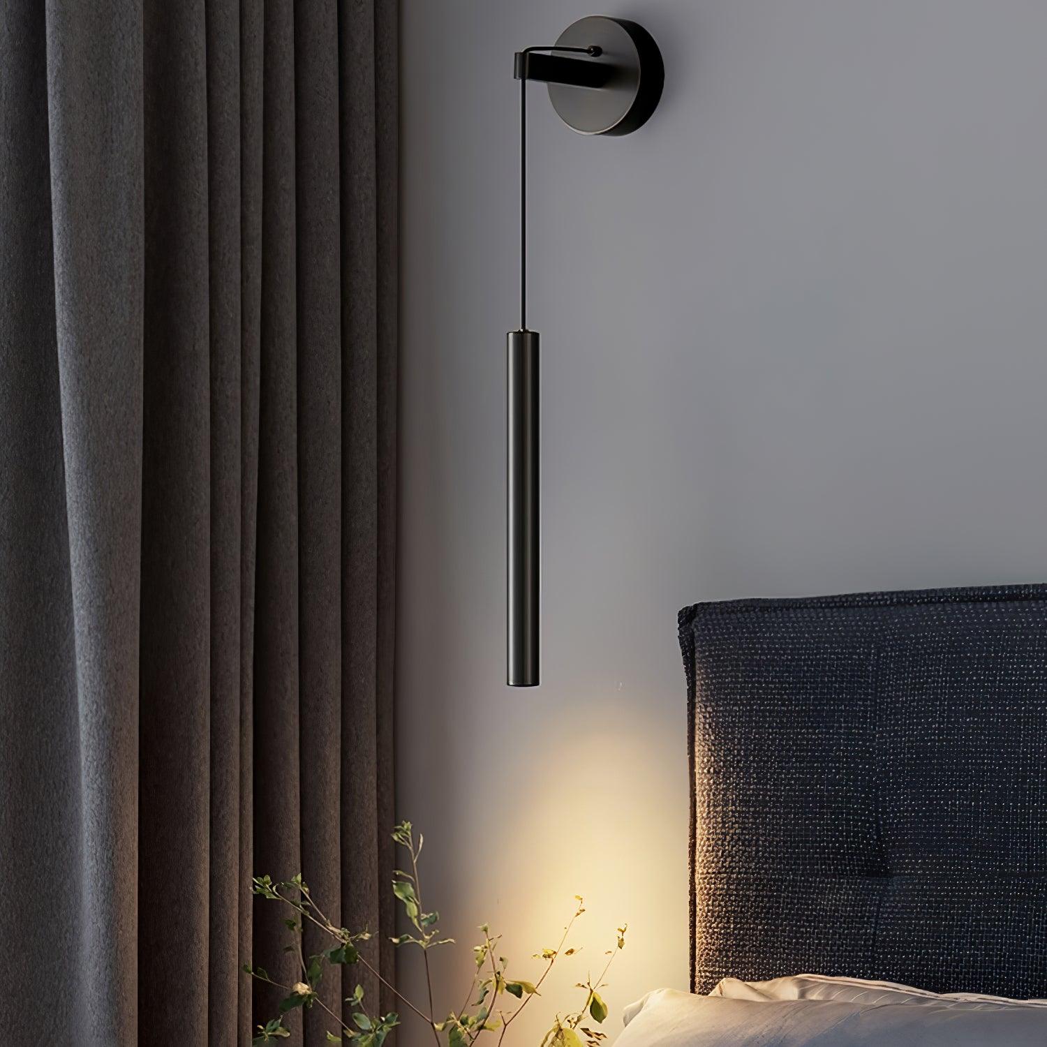 Loxley Modern Minimalist Line Brass Wall Light