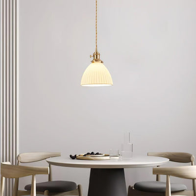 Ornoryra Vintage Glass Pendant Light