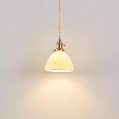 Ornoryra Vintage Glass Pendant Light