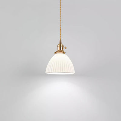 Ornoryra Vintage Glass Pendant Light