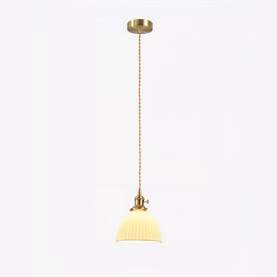 Ornoryra Vintage Glass Pendant Light