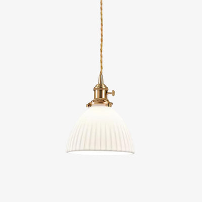 Ornoryra Vintage Glass Pendant Light