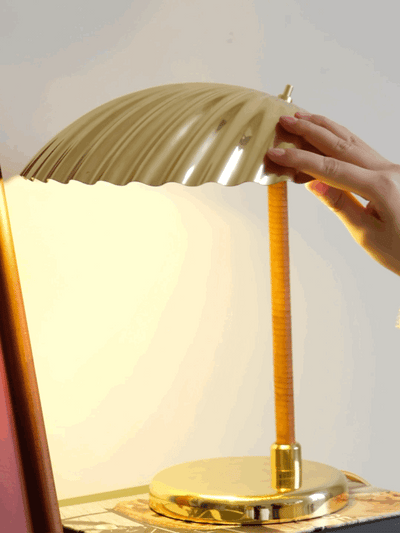 Zorare Brass Glam Table Lamp