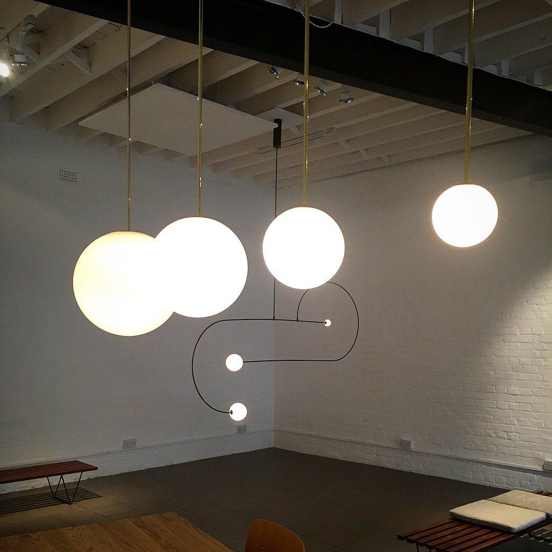 Oriinira Pendant Lamp Brass Architectural Collection