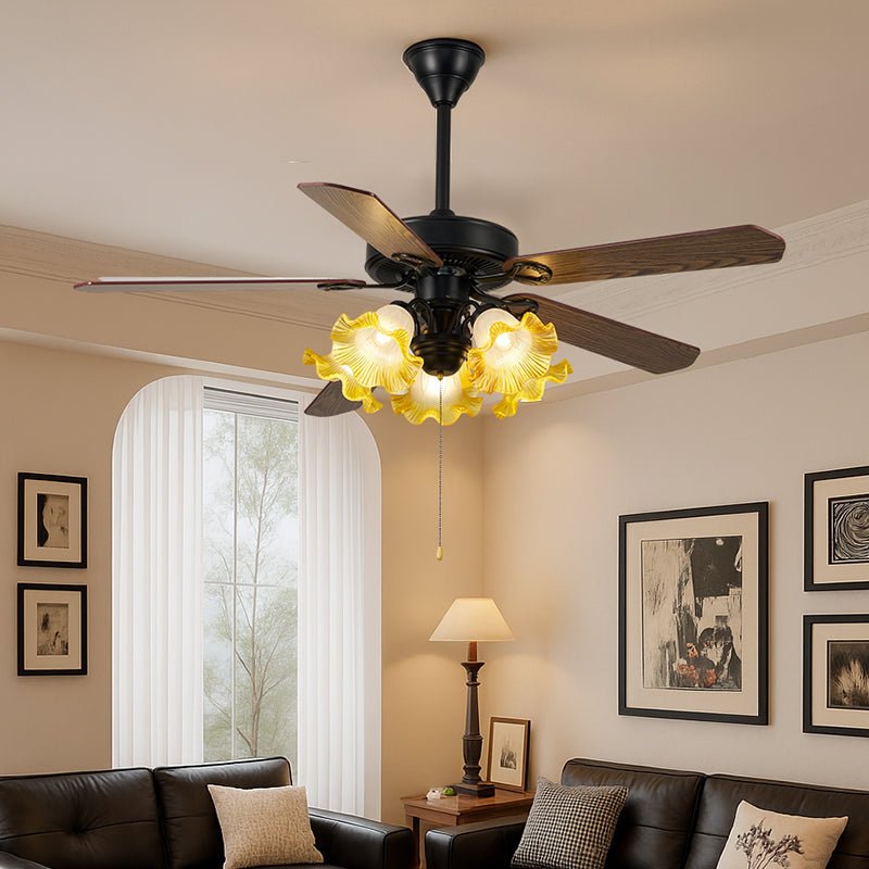 Beaumont Vintage Ceiling Fan Light
