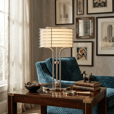Maxence Bravon Linear Cage Table Lamp