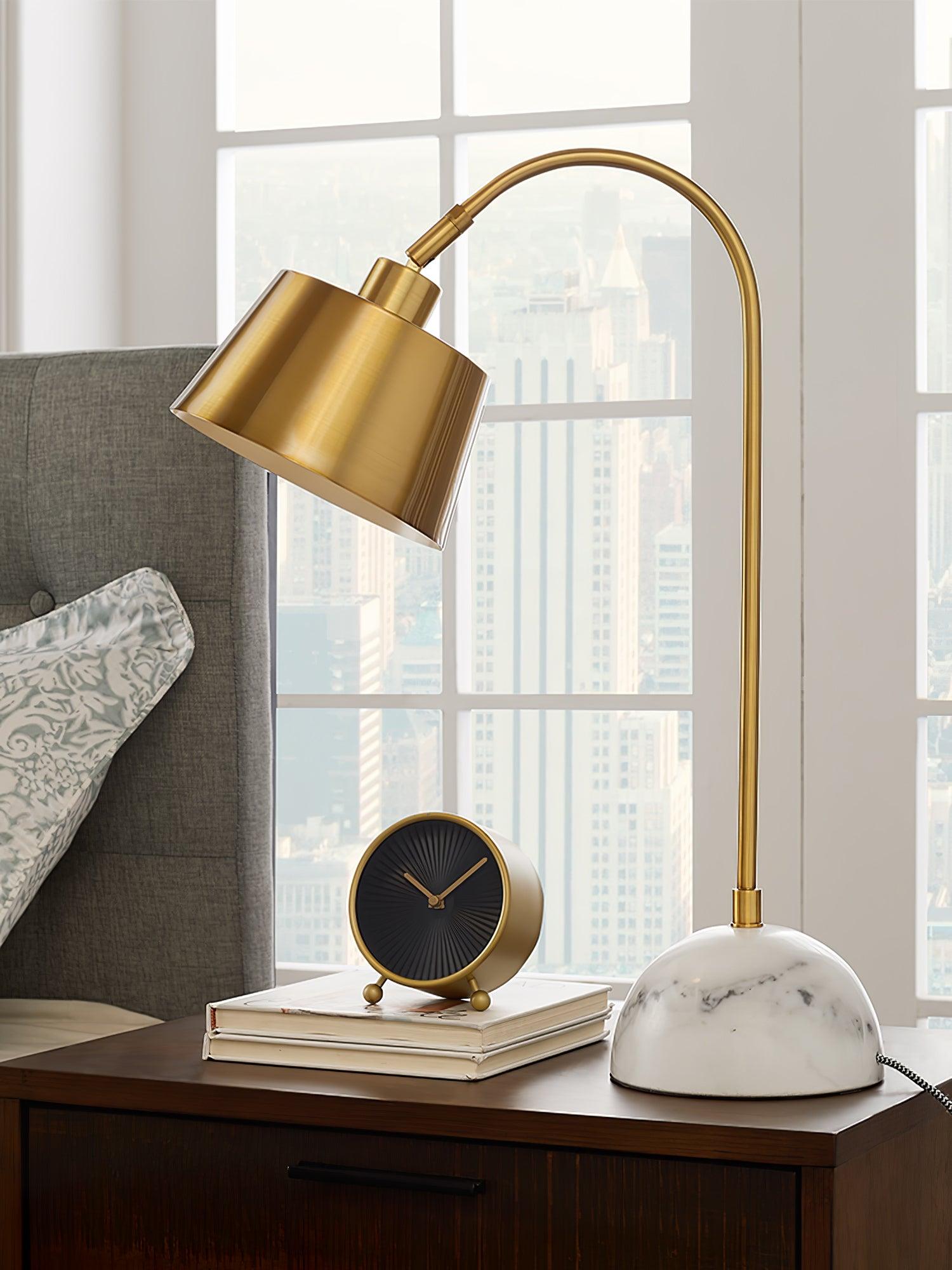 Caleo Elegant Marble Desk Lamp