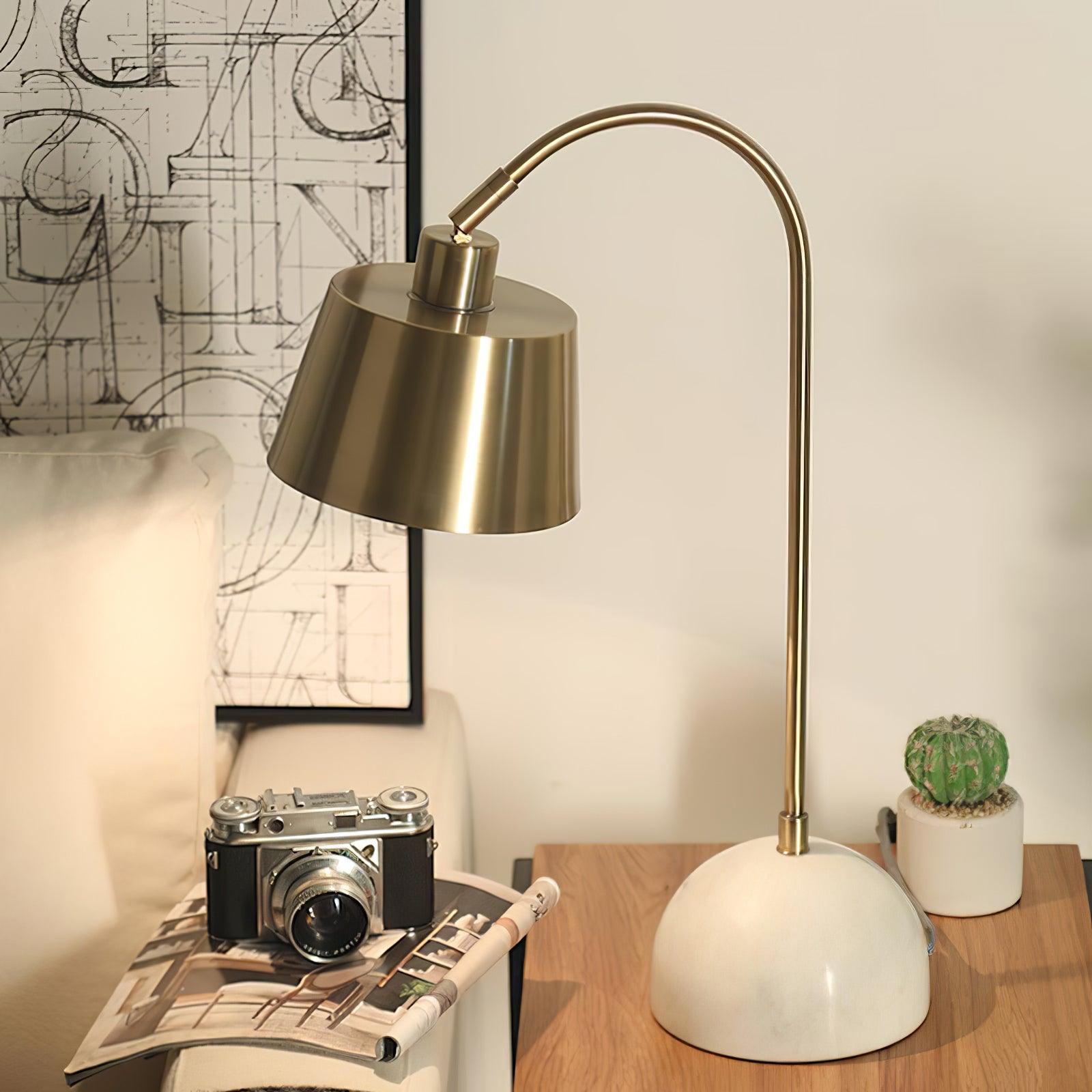 Caleo Elegant Marble Desk Lamp