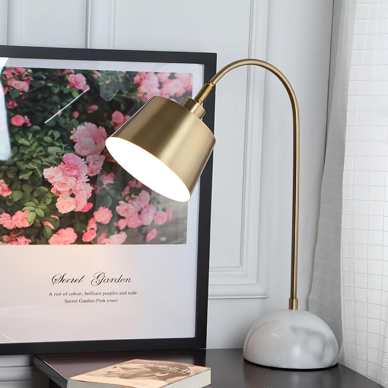 Caleo Elegant Marble Desk Lamp