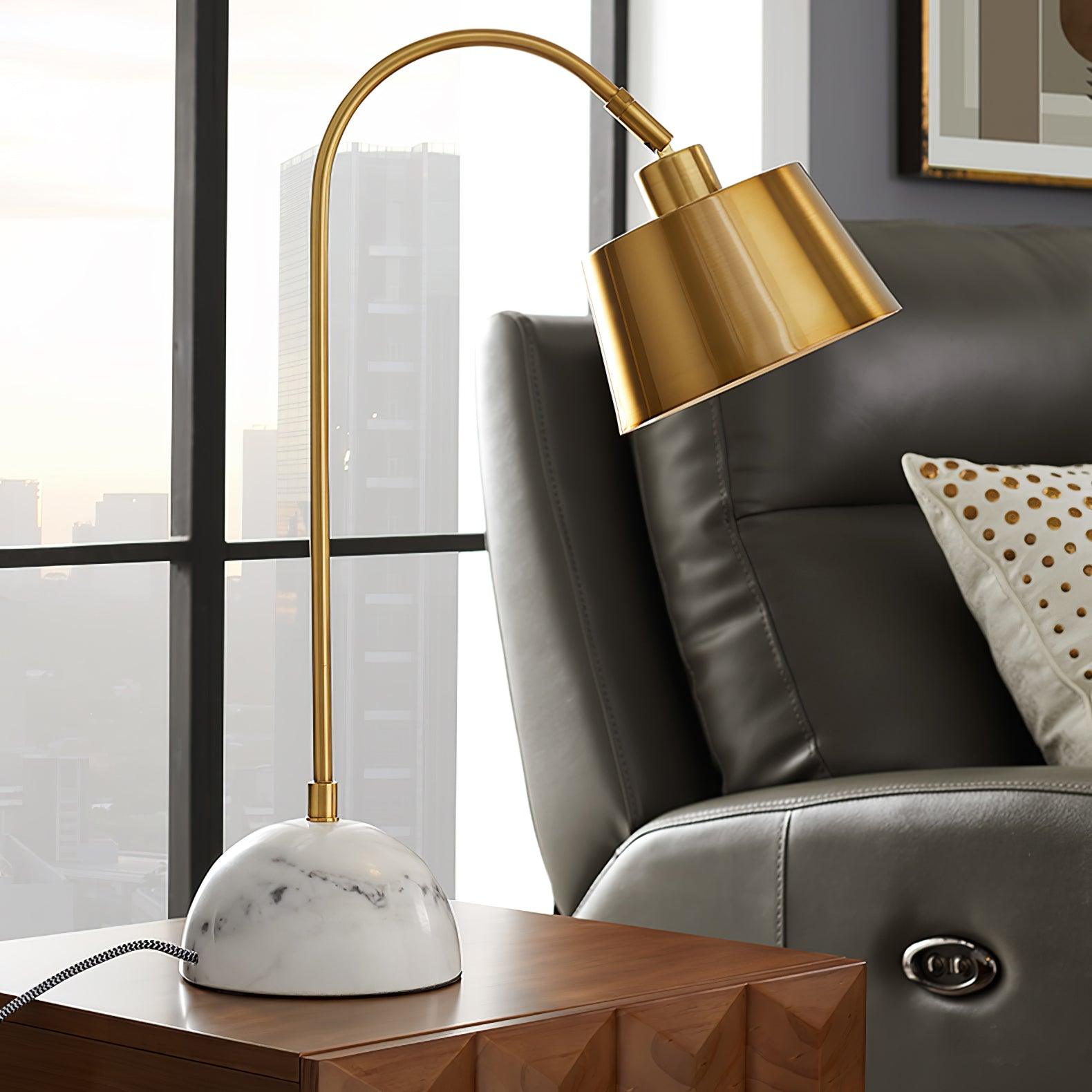 Caleo Elegant Marble Desk Lamp