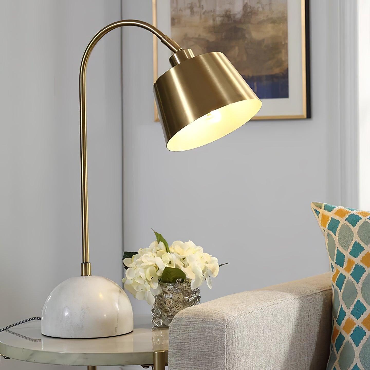 Caleo Elegant Marble Desk Lamp