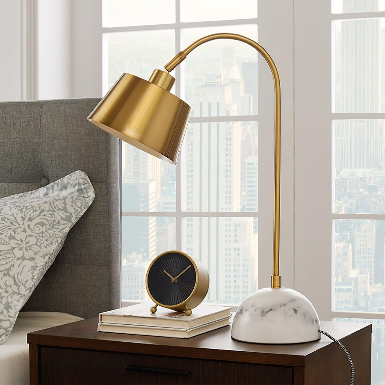 Caleo Elegant Marble Desk Lamp