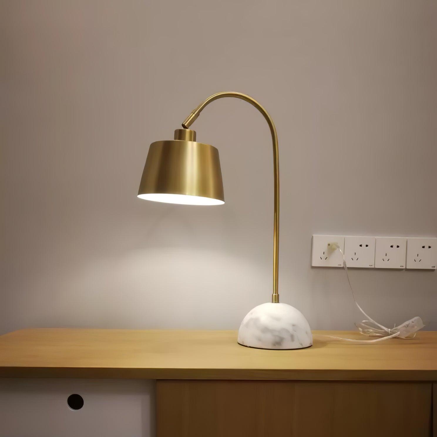 Caleo Elegant Marble Desk Lamp