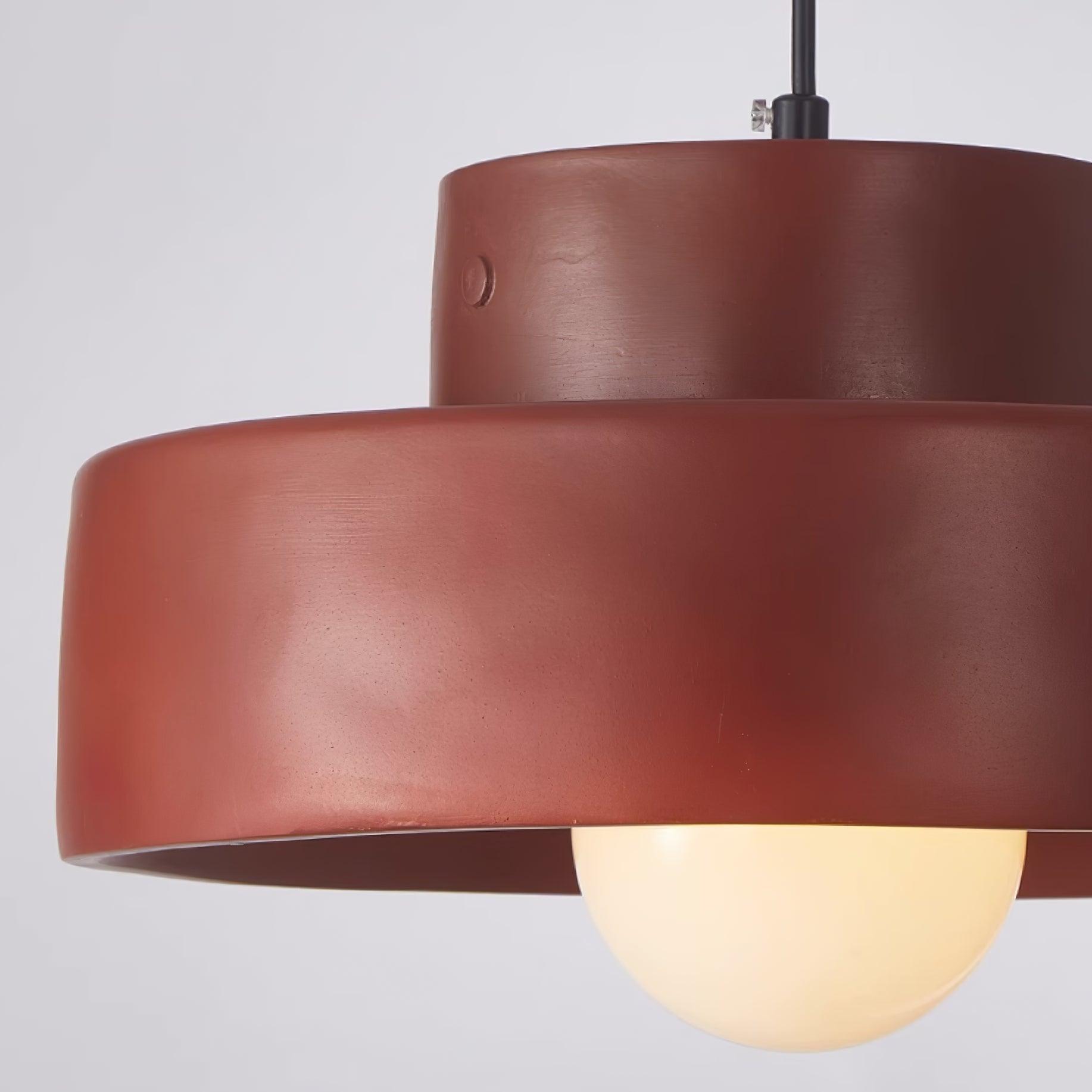 Calen Pendant Lamp Double Layers Resin