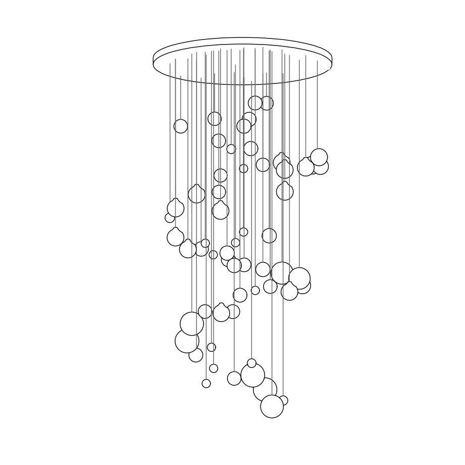 ANIMA Breath of Light Customize Chandelier
