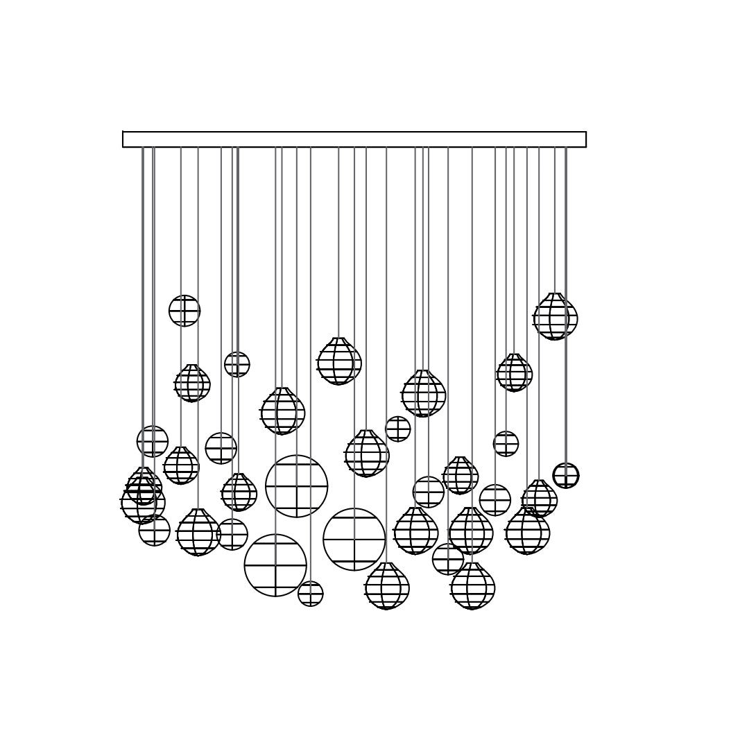 ANIMA Breath of Light Customize Chandelier