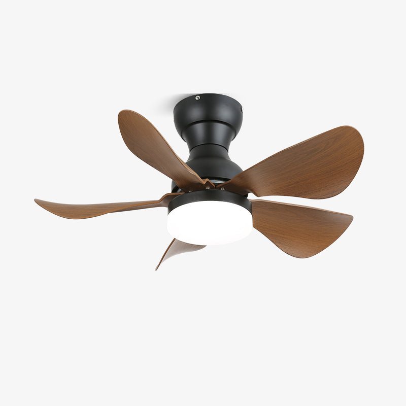 Elvanelle Wood Ceiling Fan Light