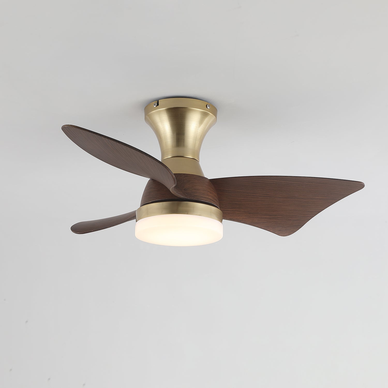 Aureon Modern Wood Ceiling Fan Light