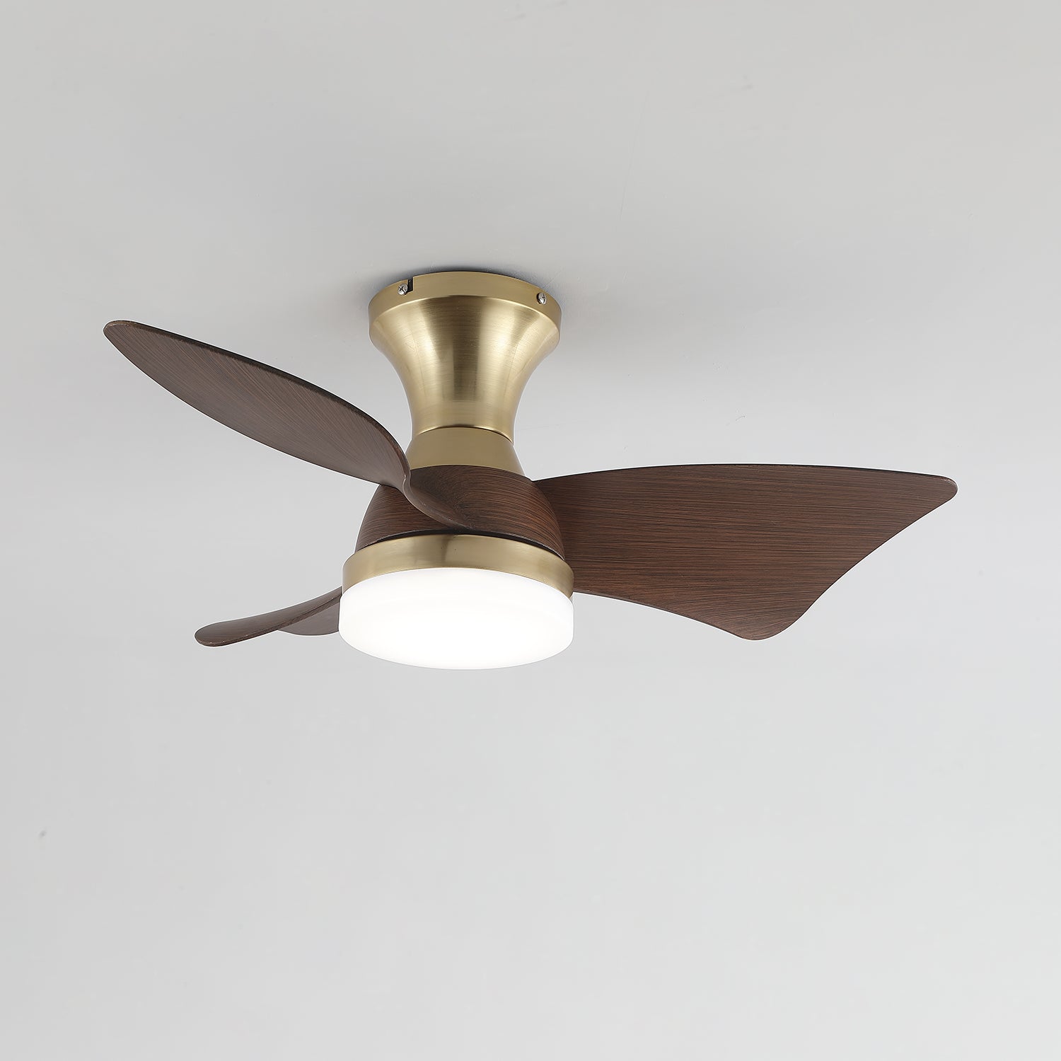 Aureon Modern Wood Ceiling Fan Light