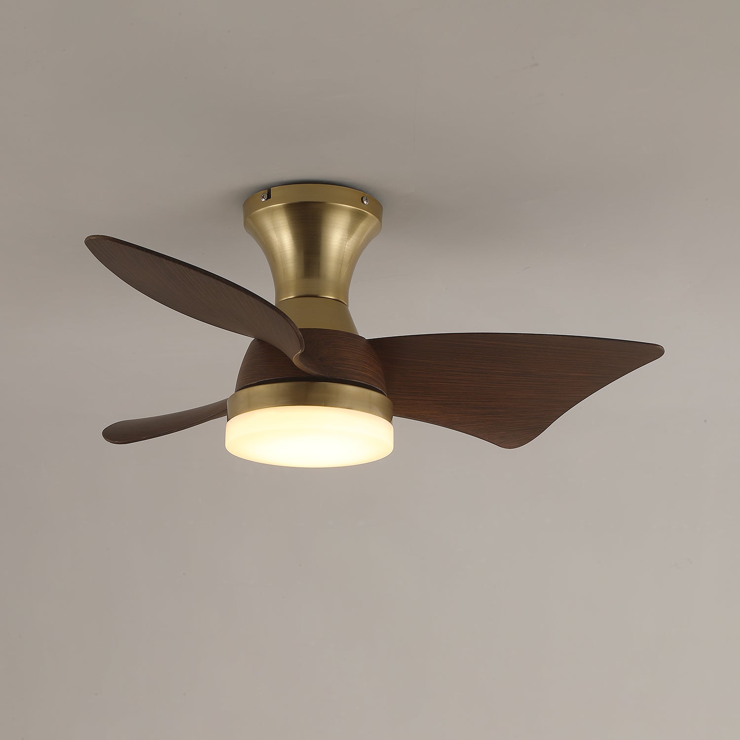 Aureon Modern Wood Ceiling Fan Light