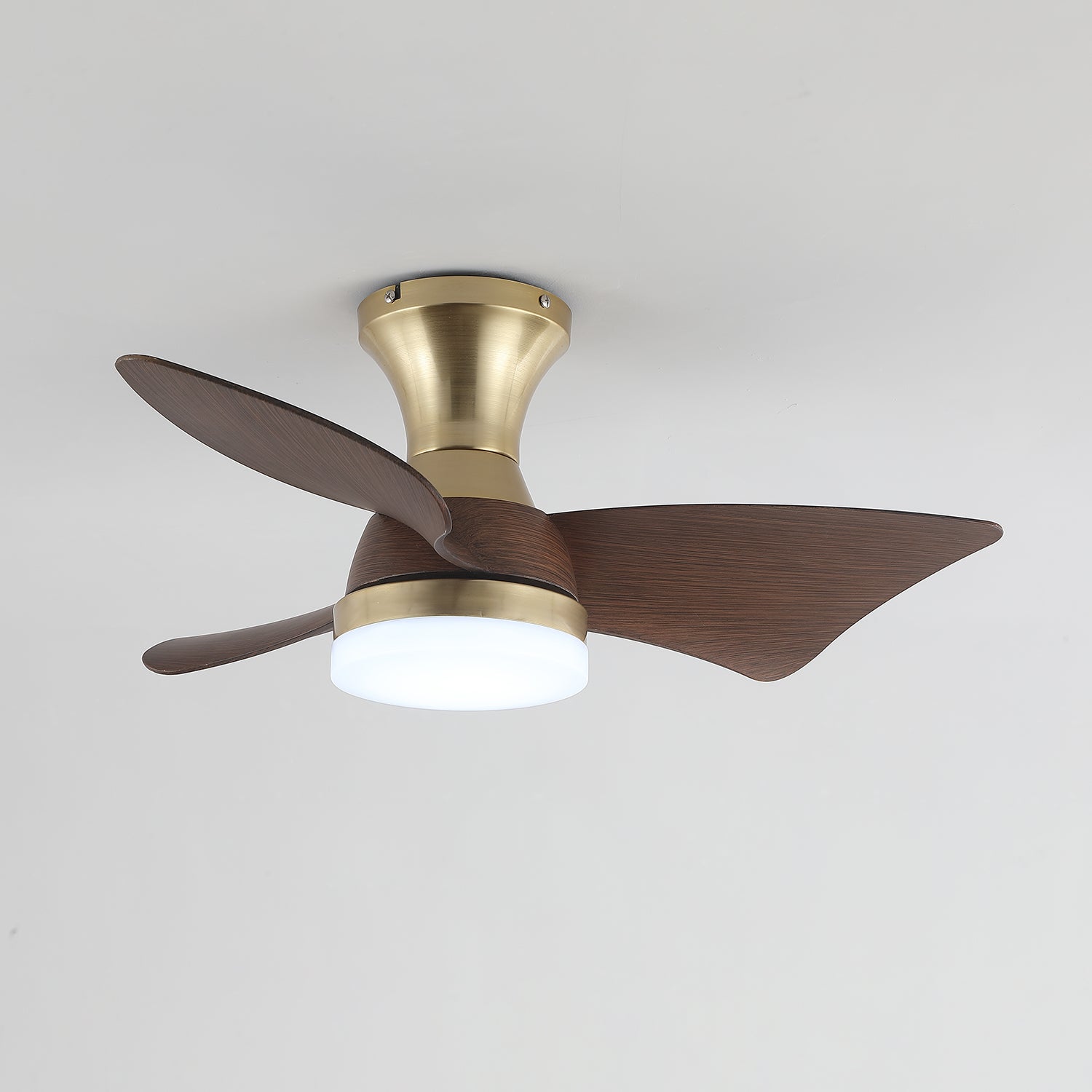 Aureon Modern Wood Ceiling Fan Light