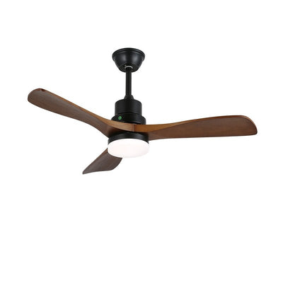 Rininena Modern Wood Ceiling Fan Light