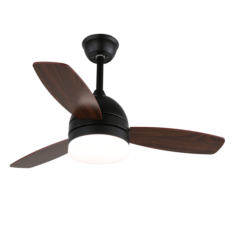 Selena Minimalist Wood Ceiling Fan Light