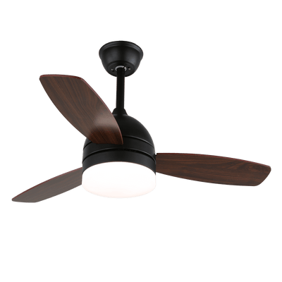 Selena Minimalist Wood Ceiling Fan Light