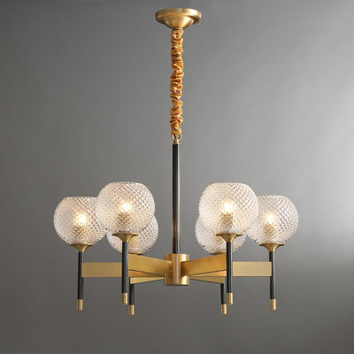 Glint Modern Brass Chandelier