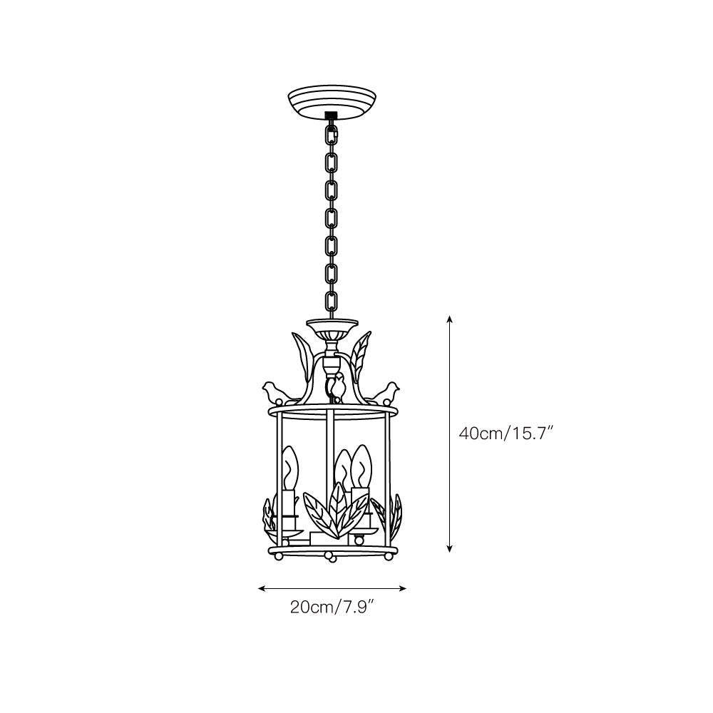 Fioraborne Lantern Pendant Light