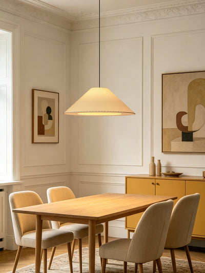 Ormondleigh Fabric Cone Pendant Lamp