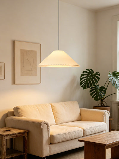 Ormondleigh Fabric Cone Pendant Lamp