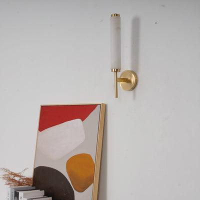 Orinley Alabaster Indoor Wall Light