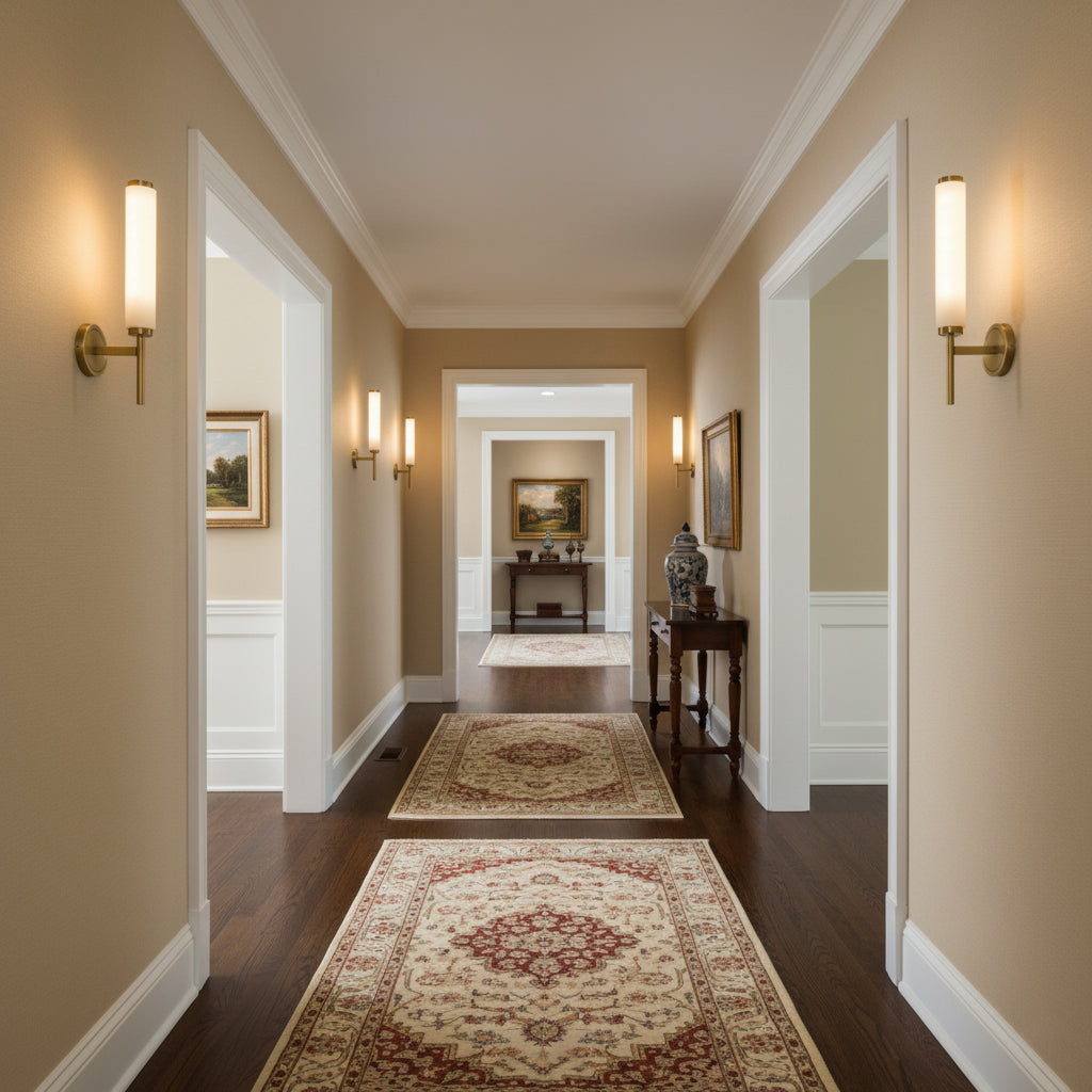 Orinley Alabaster Indoor Wall Light