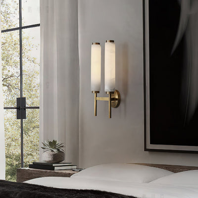 Orinley Alabaster Indoor Wall Light