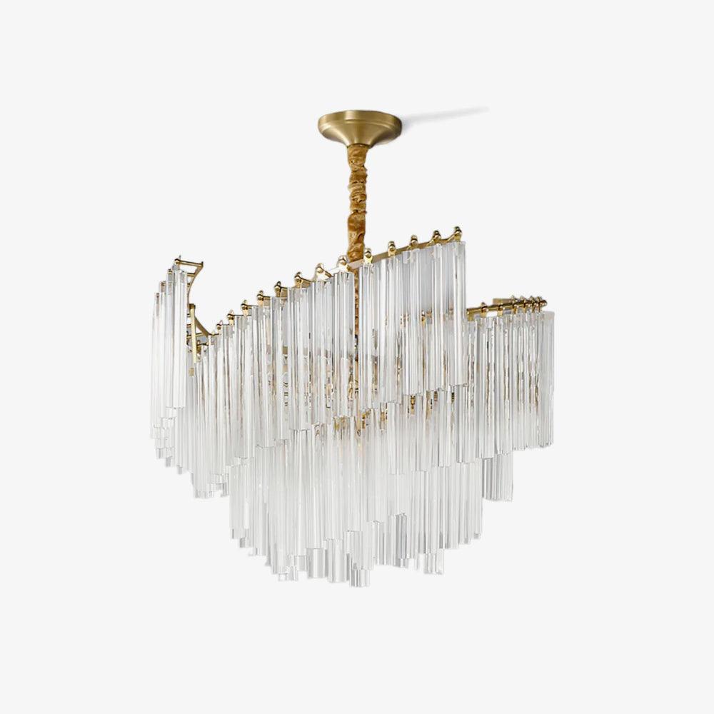 Ala Postmodern Luxury Brinicle Crystal Chandelier