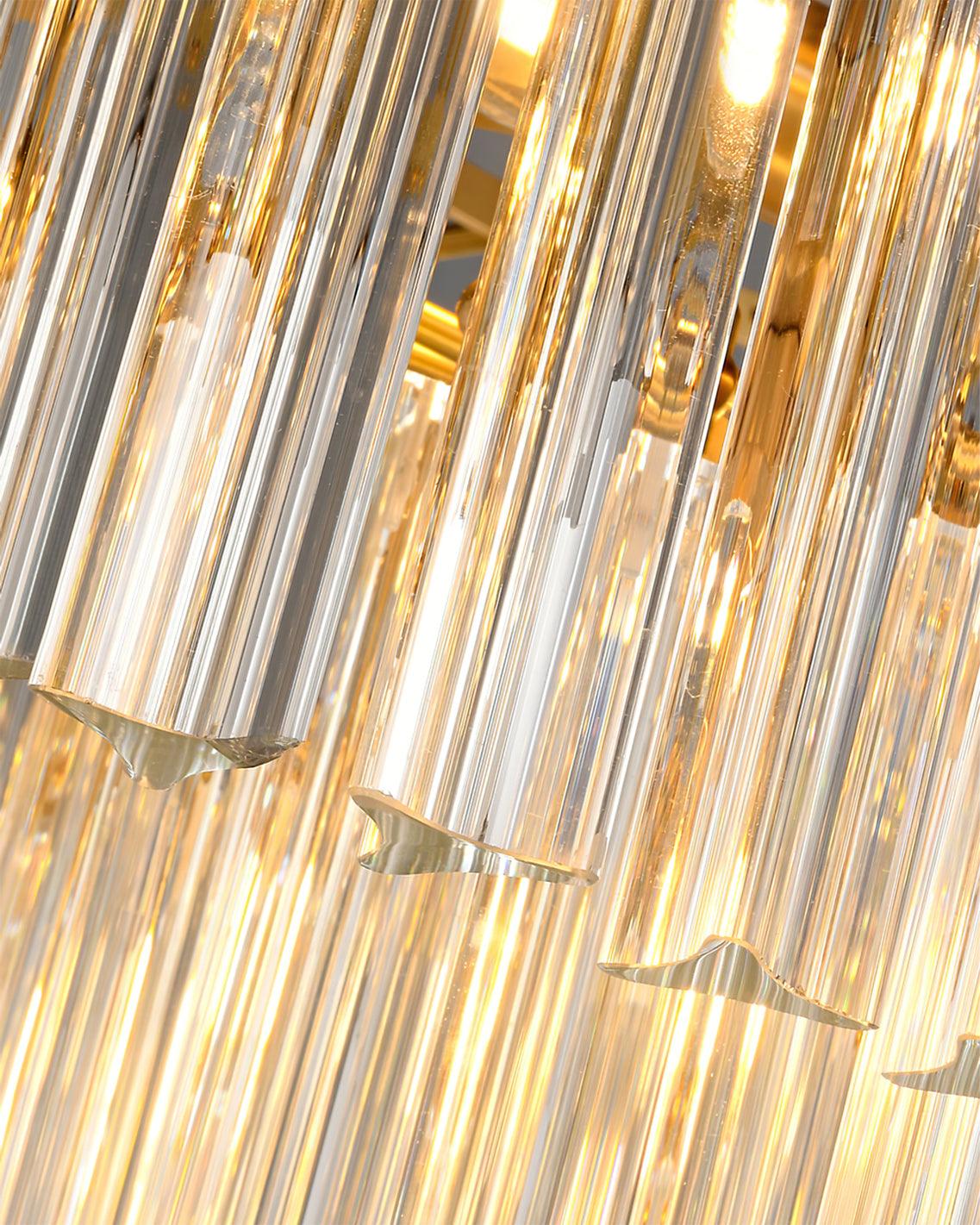Ala Postmodern Luxury Brinicle Crystal Chandelier